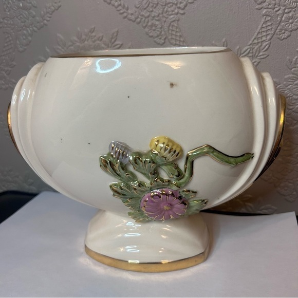 Vintage pottery canary planter vase great condition - Picture 6 of 6